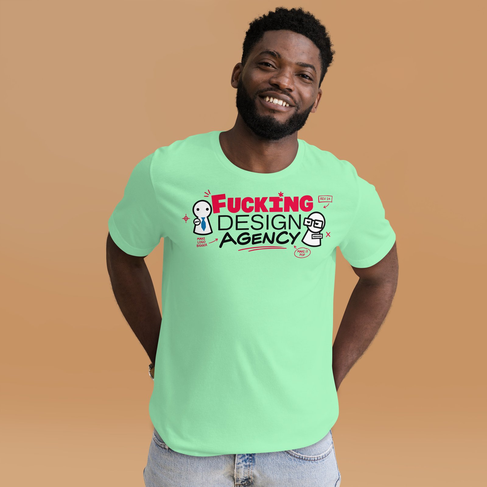 Fucking Design Agency T-Shirt - Image 4